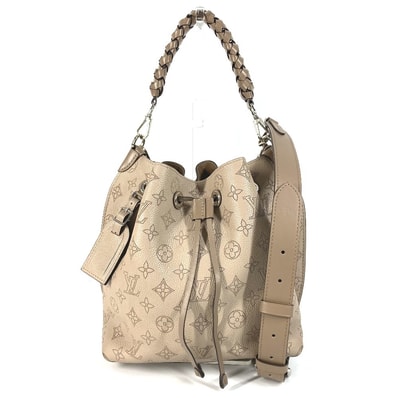 ルイヴィトン LOUIS VUITTON ムリア M55799 モノグラムマヒナ カバン 2WAYバッグ 斜め掛け ハンドバッグ ショルダーバッグ モノグラムマヒナレザー ガレ ベージュ