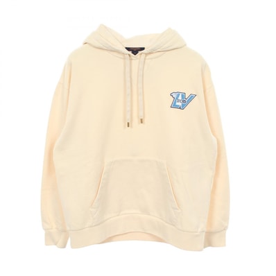 ルイ・ヴィトン LOUIS VUITTON LV フライトモード パーカー 衣料品 トップス コットン レディース アイボリー系 【中古】