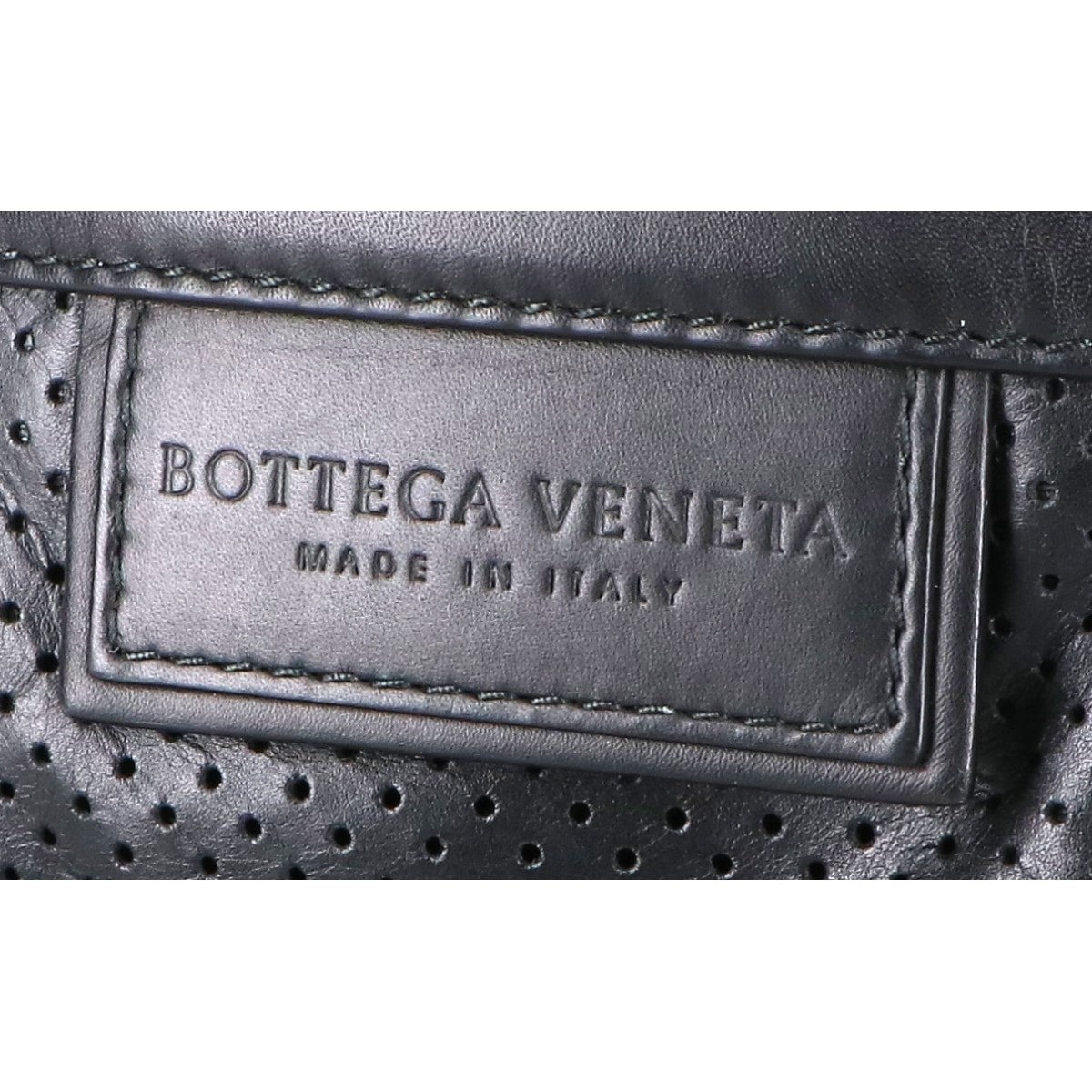 大*輝様 【新品未使用】Bottega Veneta パンチングロゴ 革製レザー A (未使用に近い)】ボッテガヴェネタ 【美品】566214 レッジェーロ