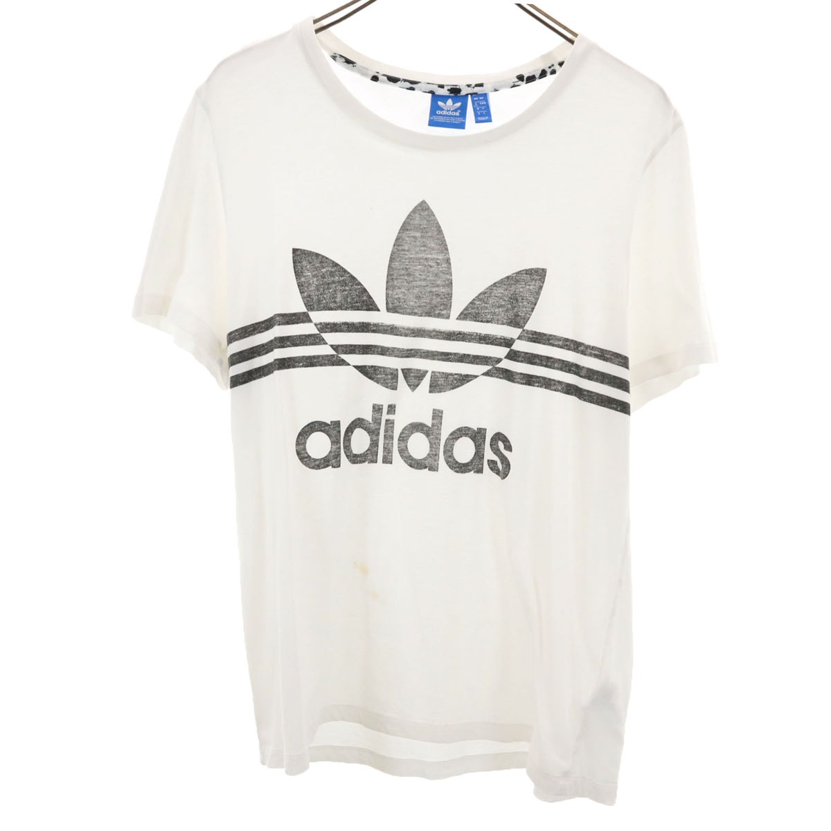 adidas Originals アディダスオリジナルス トレフォイルロゴ 半袖 Tシャツ L ホワイト