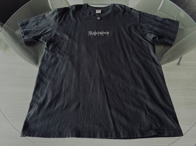 Supreme / Swarovski® Box Logo Tee "Black"