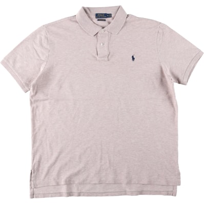 古着 ラルフローレン Ralph Lauren POLO RALPH LAUREN STRETCH MESH 半袖 ポロシャツ メンズXL相当/eaa620919