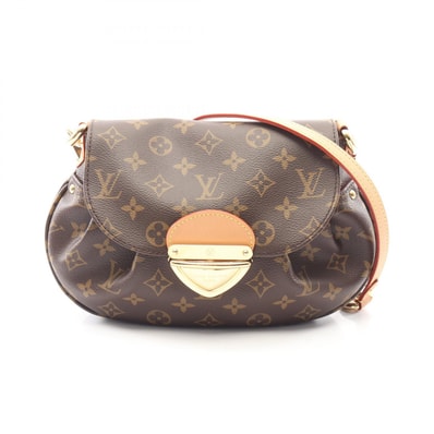 ルイ・ヴィトン LOUIS VUITTON サンセット ショルダーバッグ バッグ PVCコーティングキャンバス レザー モノグラム レディース ブラウン系 M13617 【中古】