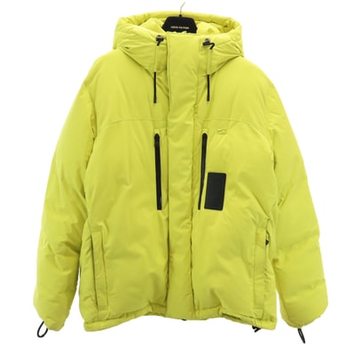 LOUIS VUITTON ルイヴィトン フランス製 ダウンジャケット 44 イエロー ハンガー カバー付き