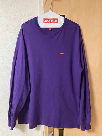 Supreme Small Box L/S Tee "Purple" (24FW)