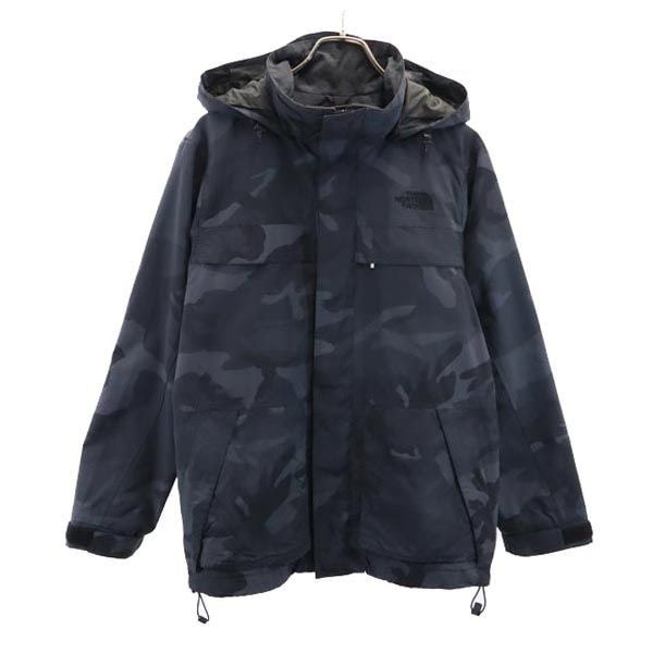 THE NORTH FACE ノースフェイス アウトドア NP10716 カモフラ柄 マウンテンパーカー S グレー系