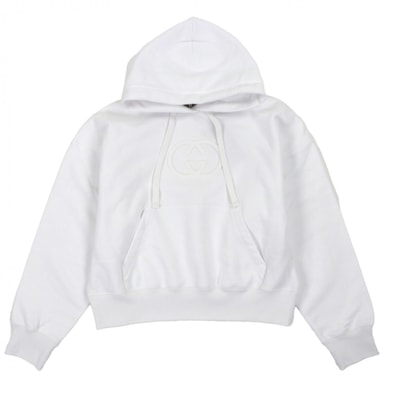 未使用品 グッチ パーカー ホワイト メンズ S 837930