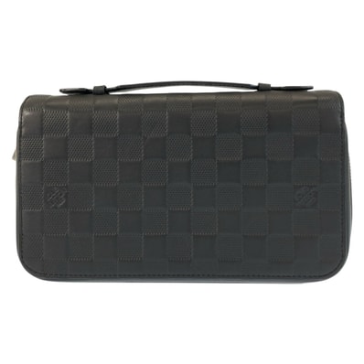 美品 LOUIS VUITTON ルイヴィトン ダミエアンフィニ ジッピーXL オニキス ブラック PVC 長財布 オーガナイザー 602912 【中古】