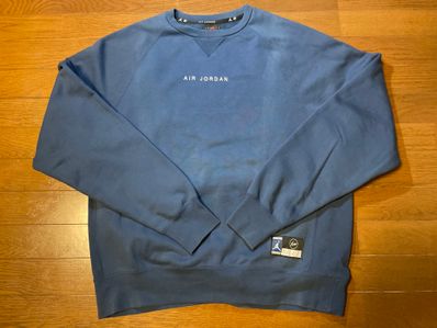 Air Jordan x Fragment Crewneck Sweatshirt "Navy"