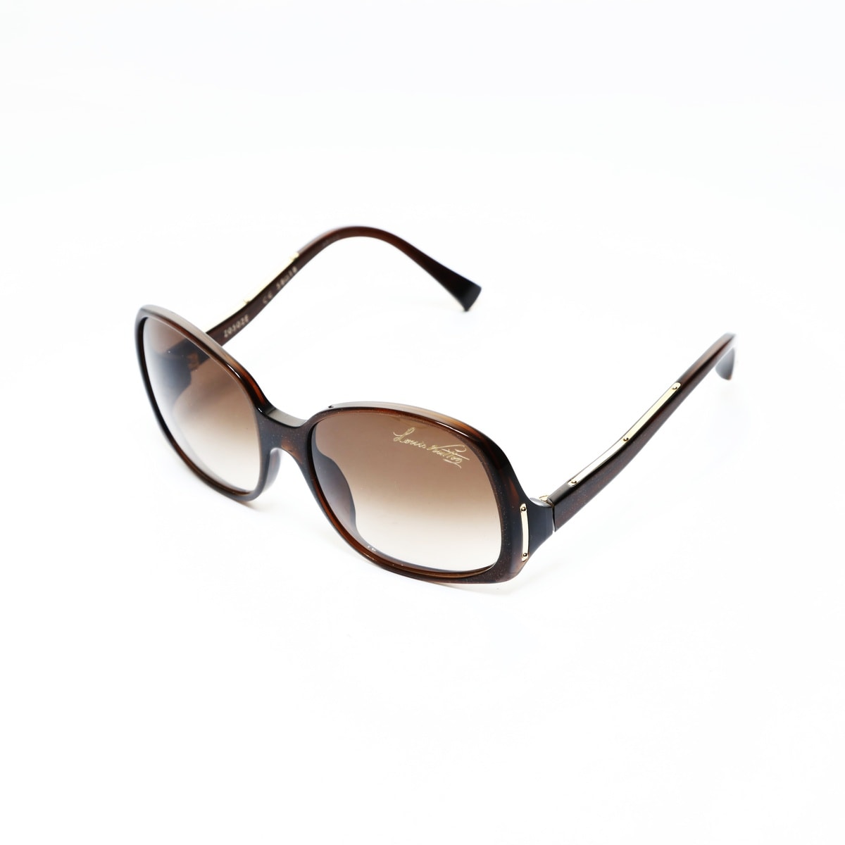 ヴィトン LV ラメ グラデーション レンズ バタフライ サングラス【中古】