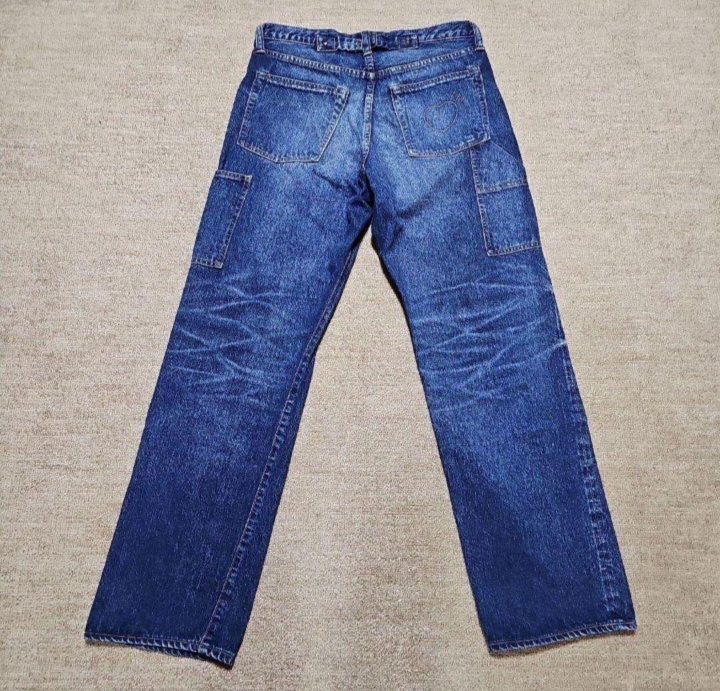 目立った傷や汚れなし】ヒューマンメイド ストレート デニム パンツ