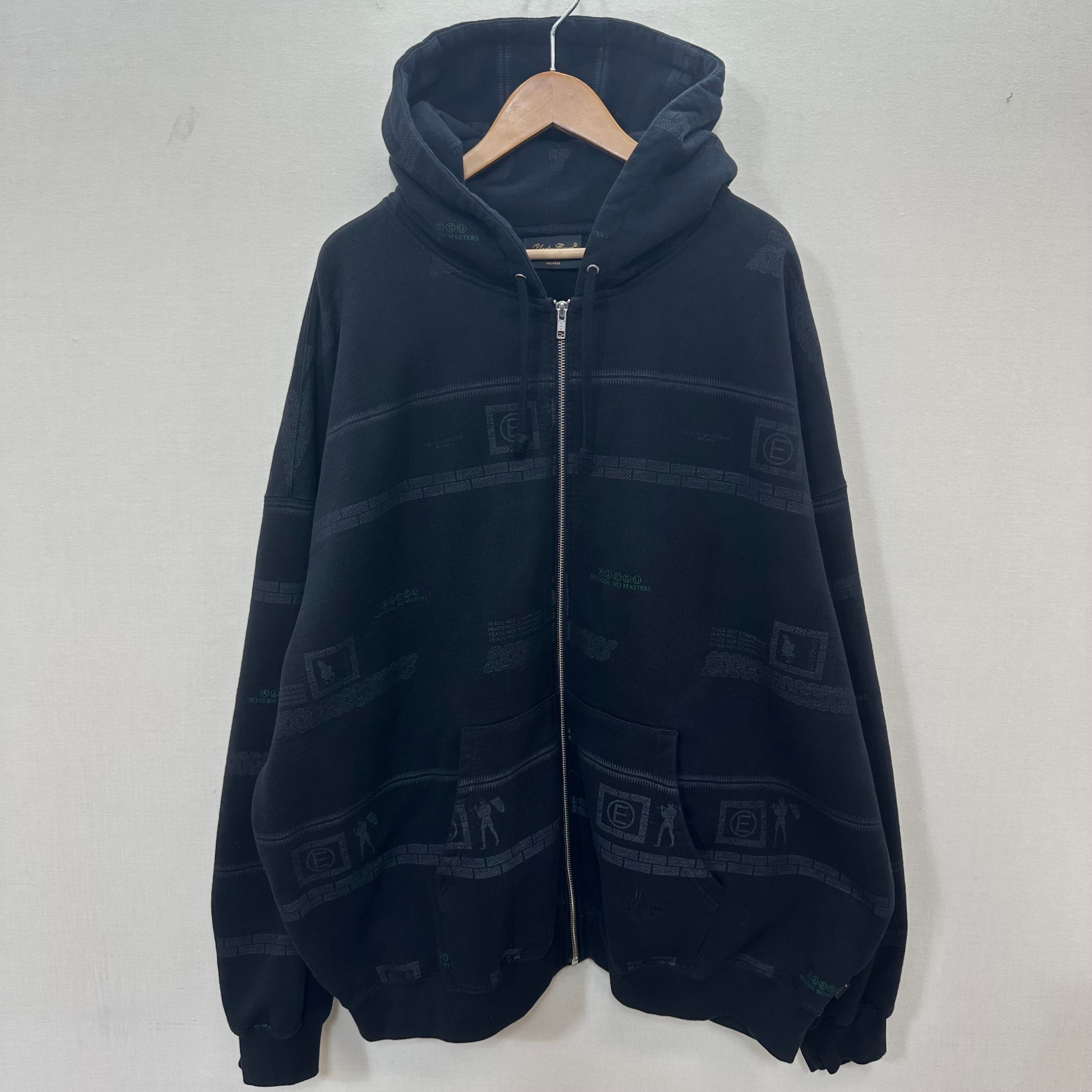 Supreme / Undercover Zip Up Hooded Sweatshirt "Black"