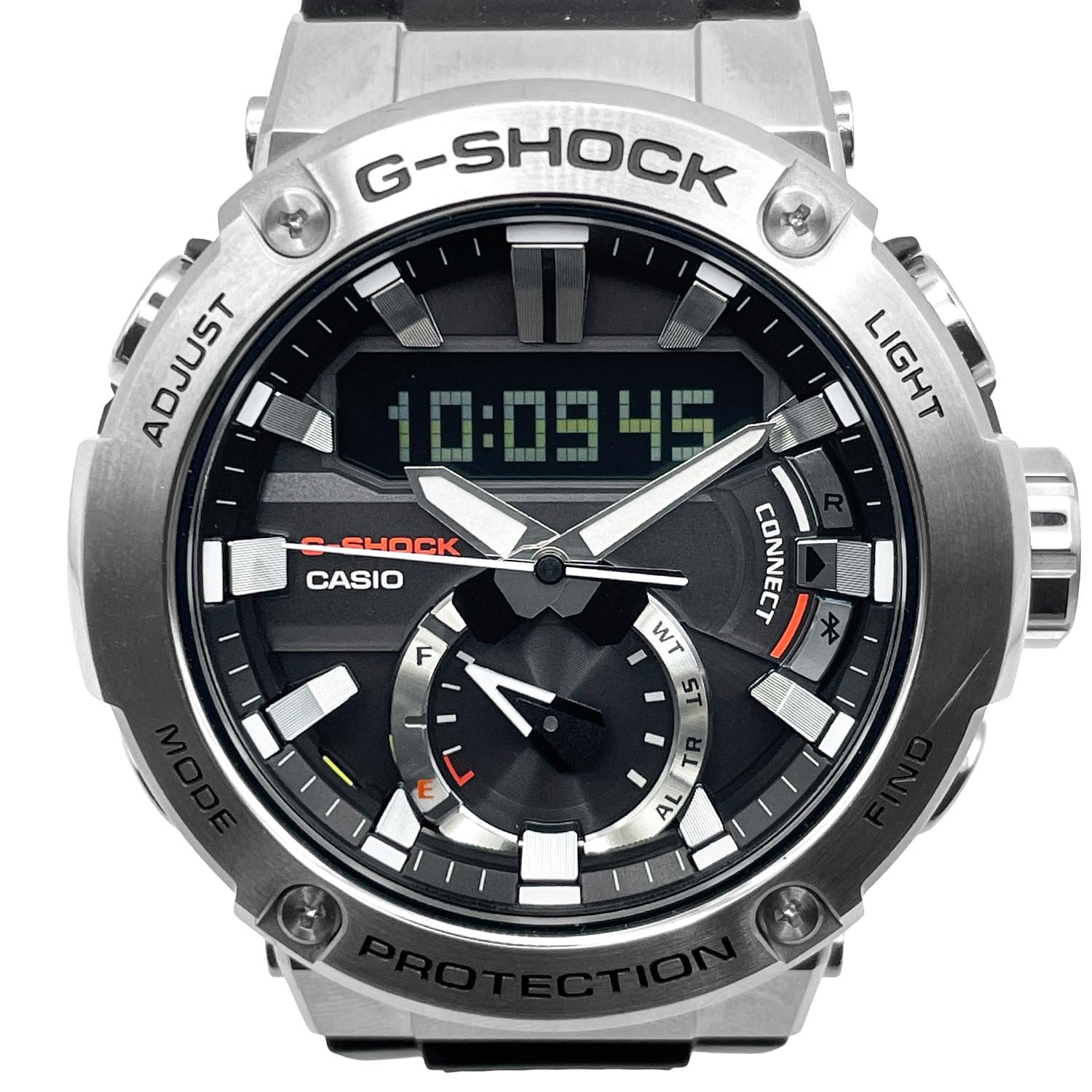 CASIO カシオ G-SHOCK 腕時計
 GST-B200 ステンレス ラバー メンズ
 【中古】