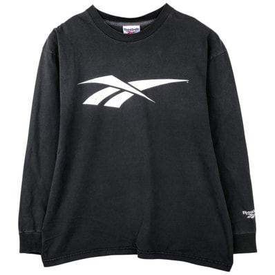 古着 90年代 リーボック Reebok ロングTシャツ ロンT USA製 メンズXL相当 ヴィンテージ/eaa638033