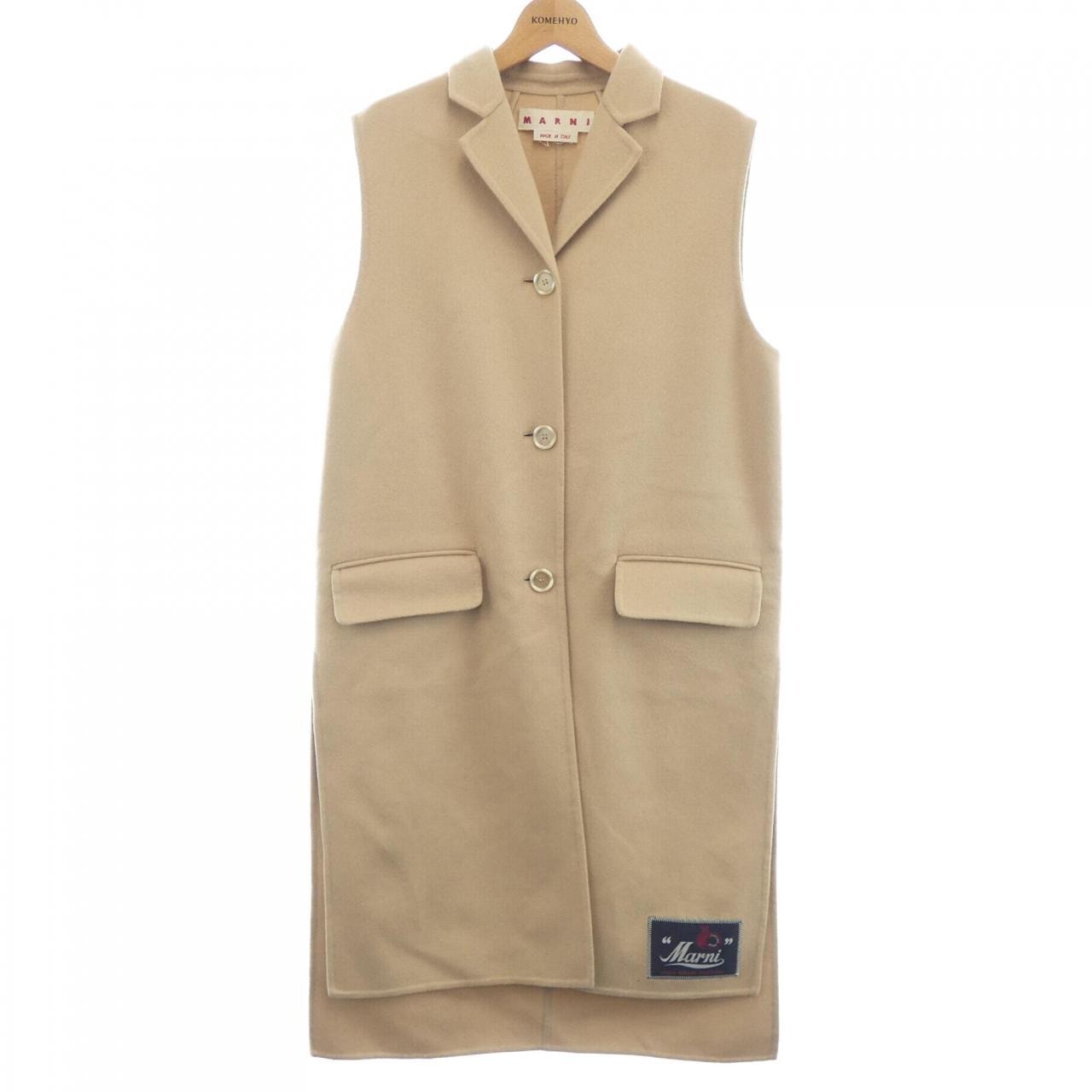C (やや傷や汚れあり)】マルニ MARNI GLMA0073K0 ロングベスト 36の
