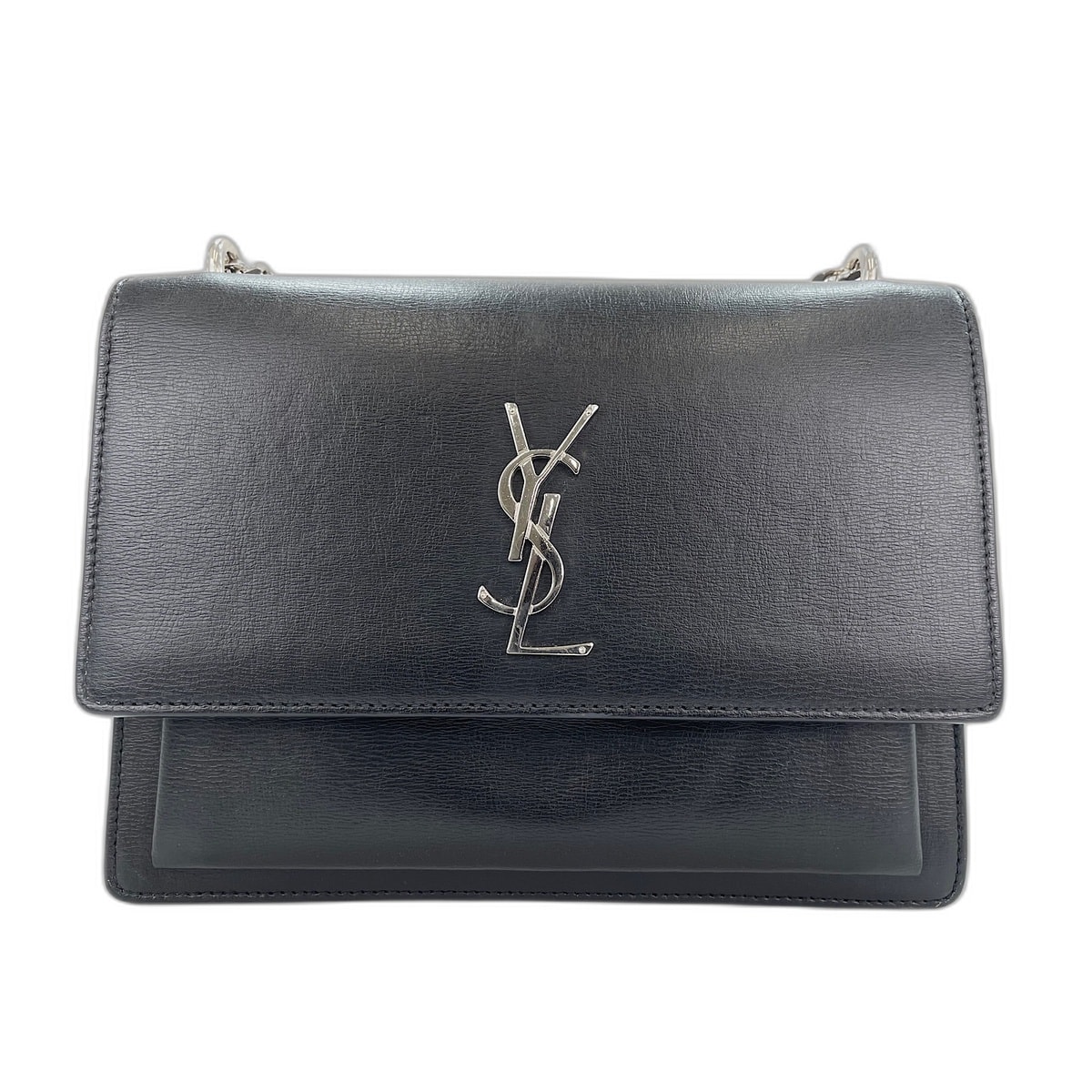 イヴ・サンローラン YSL サンセット ショルダーバッグ【中古】