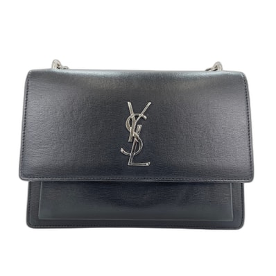 イヴ・サンローラン YSL サンセット ショルダーバッグ【中古】