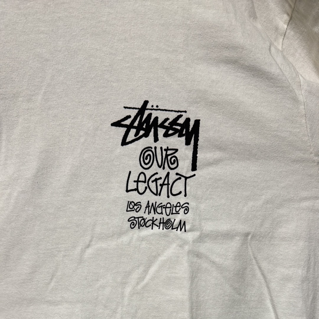 Stussy x Our Legacy Work Shop Surfman Tee Pigment Dyed "Natural"