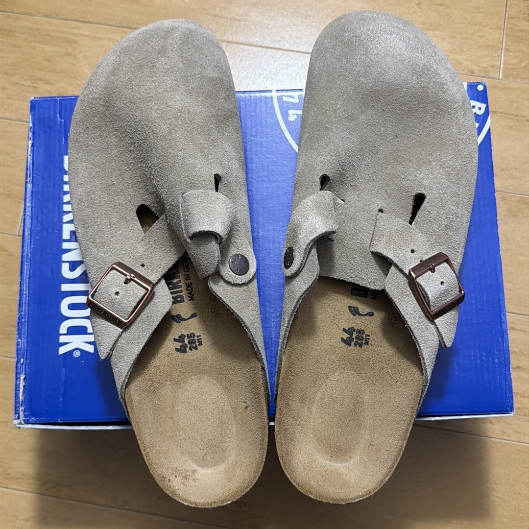 BIRKENSTOCK Boston "Taupe" (Original Footbed)