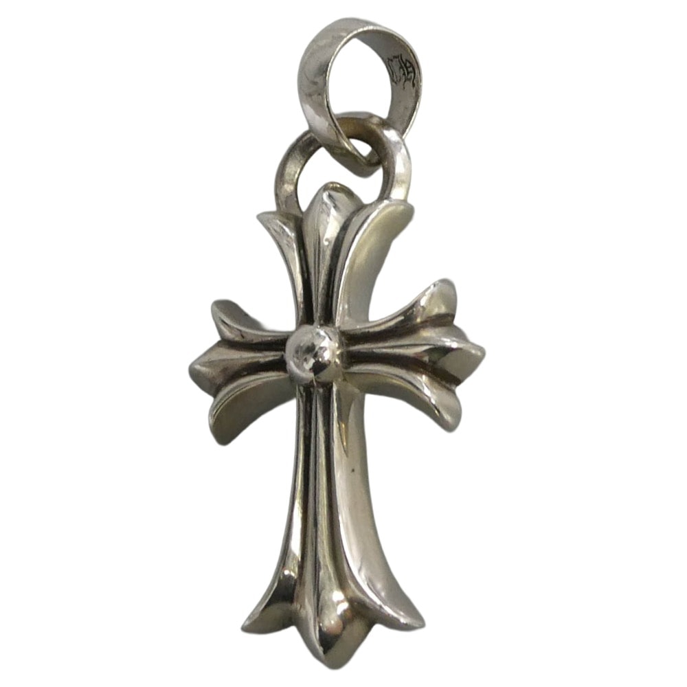 CHROME HEARTS クロムハーツ(原本無) ユナイテッドアローズレシート原本付属 CH CRS SML W BALE スモールCHクロス w/ベイル ペンダントトップ シルバー系【中古】