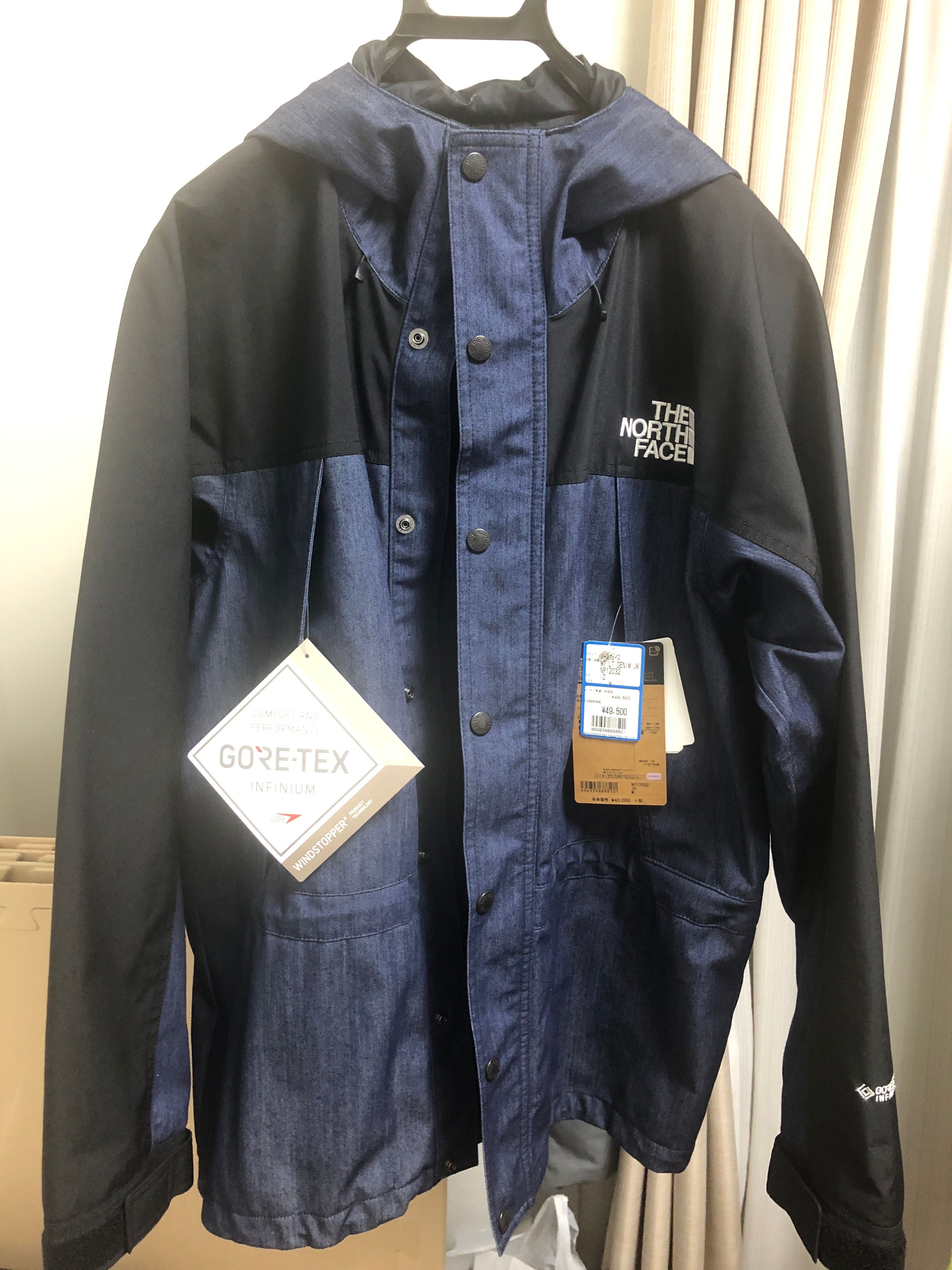 The North Face Mountain Light Denim Jacket "Nylon Indigo Denim"53262