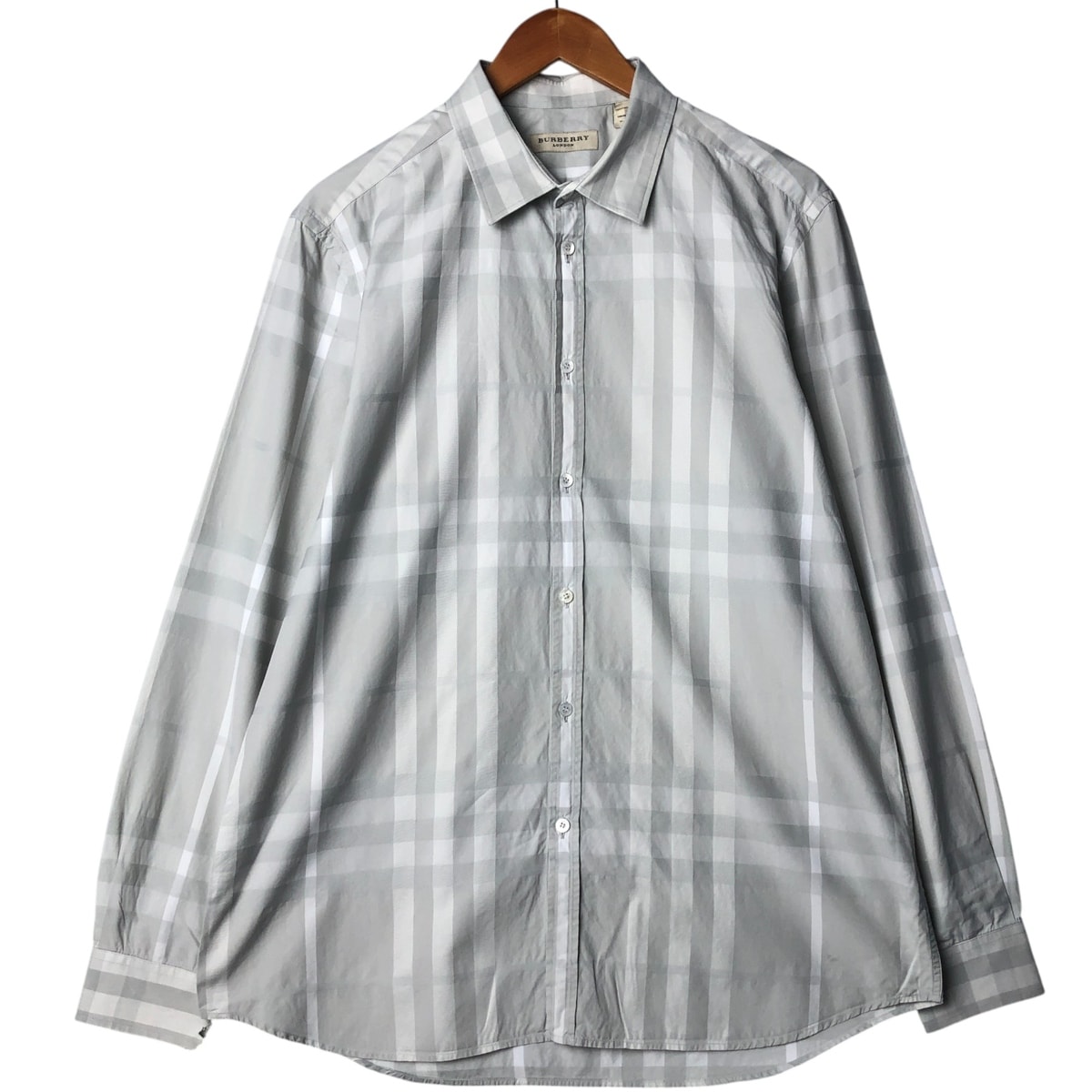 古着 バーバリー Burberry's LONDON 長袖 コットンチェックシャツ メンズL相当/eaa575336