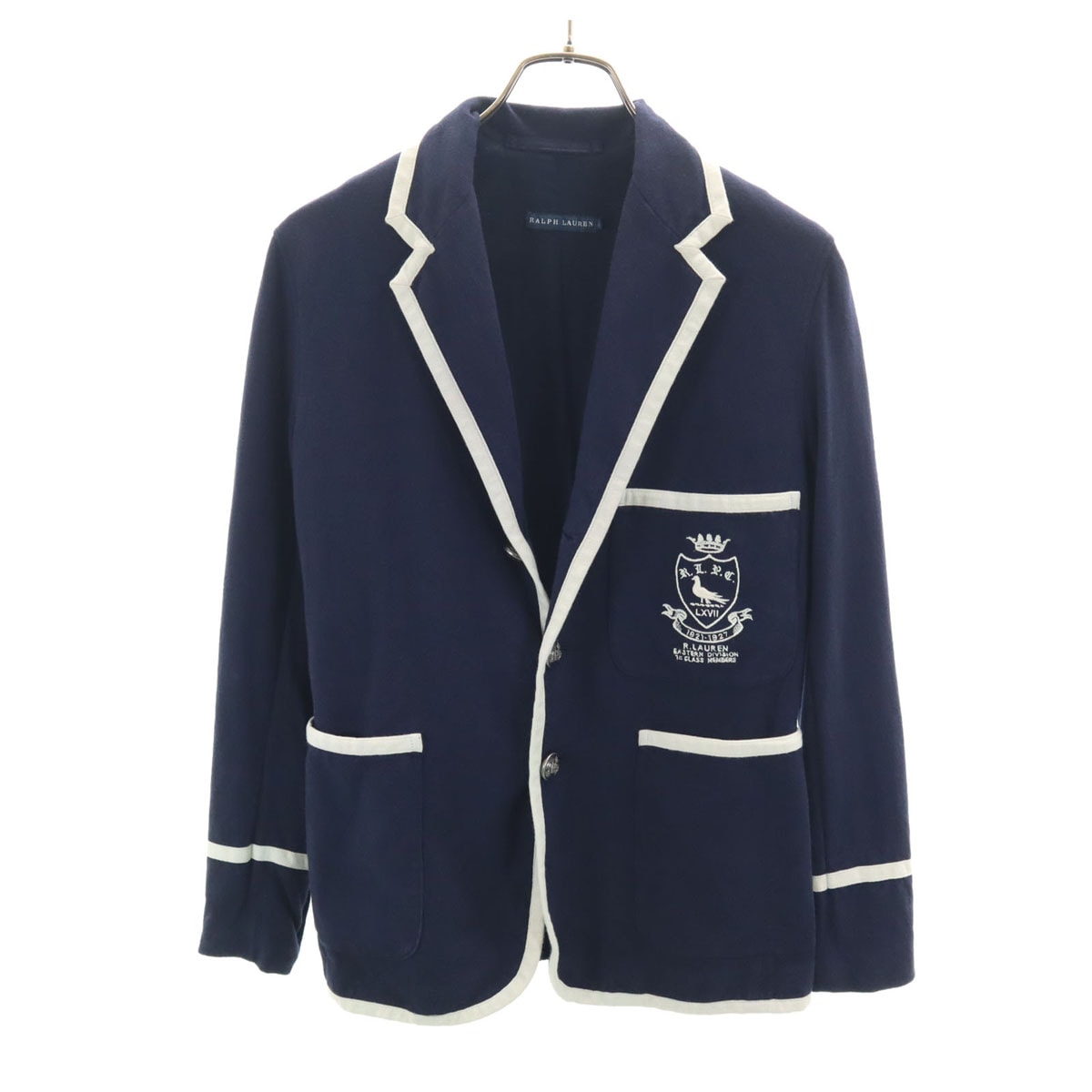 RALPH LAUREN ラルフローレン スウェット ブレザー 2 ネイビー アンコン