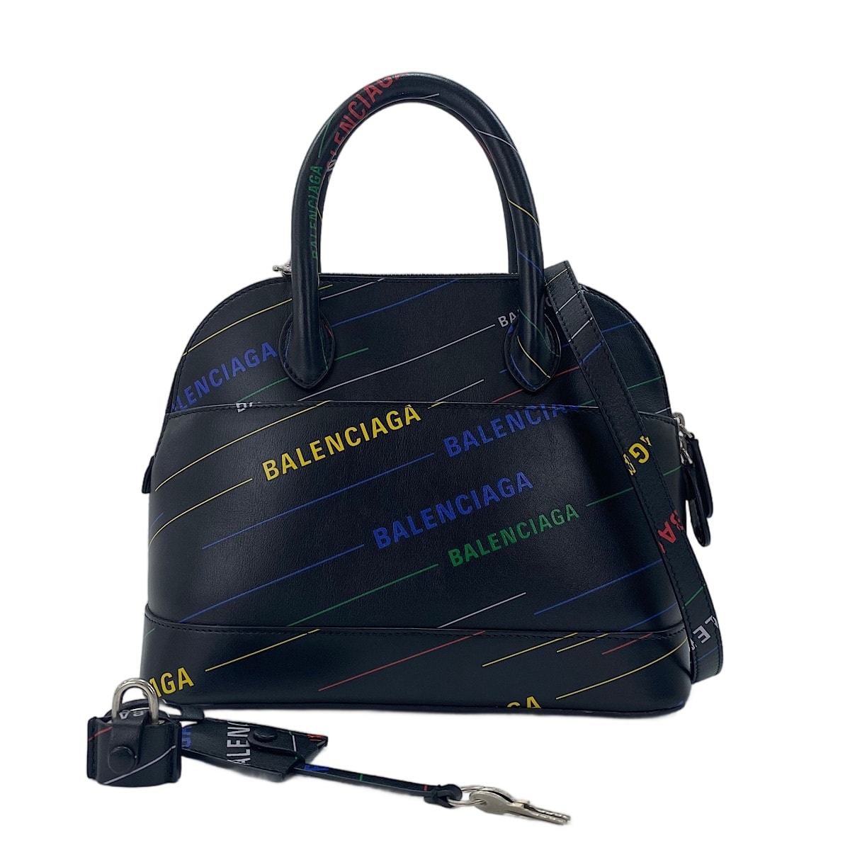 バレンシアガ BALENCIAGA レザー 2WAY ハンドバッグ【中古】