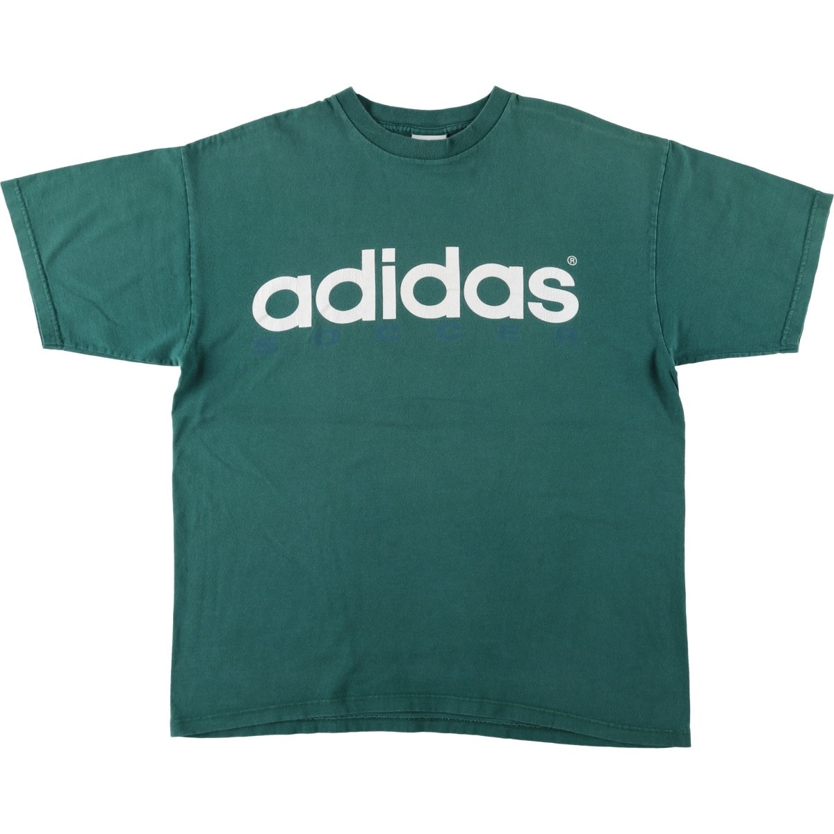 古着 90年代 アディダス adidas ロゴプリントTシャツ USA製 メンズL相当 ヴィンテージ/eaa640751