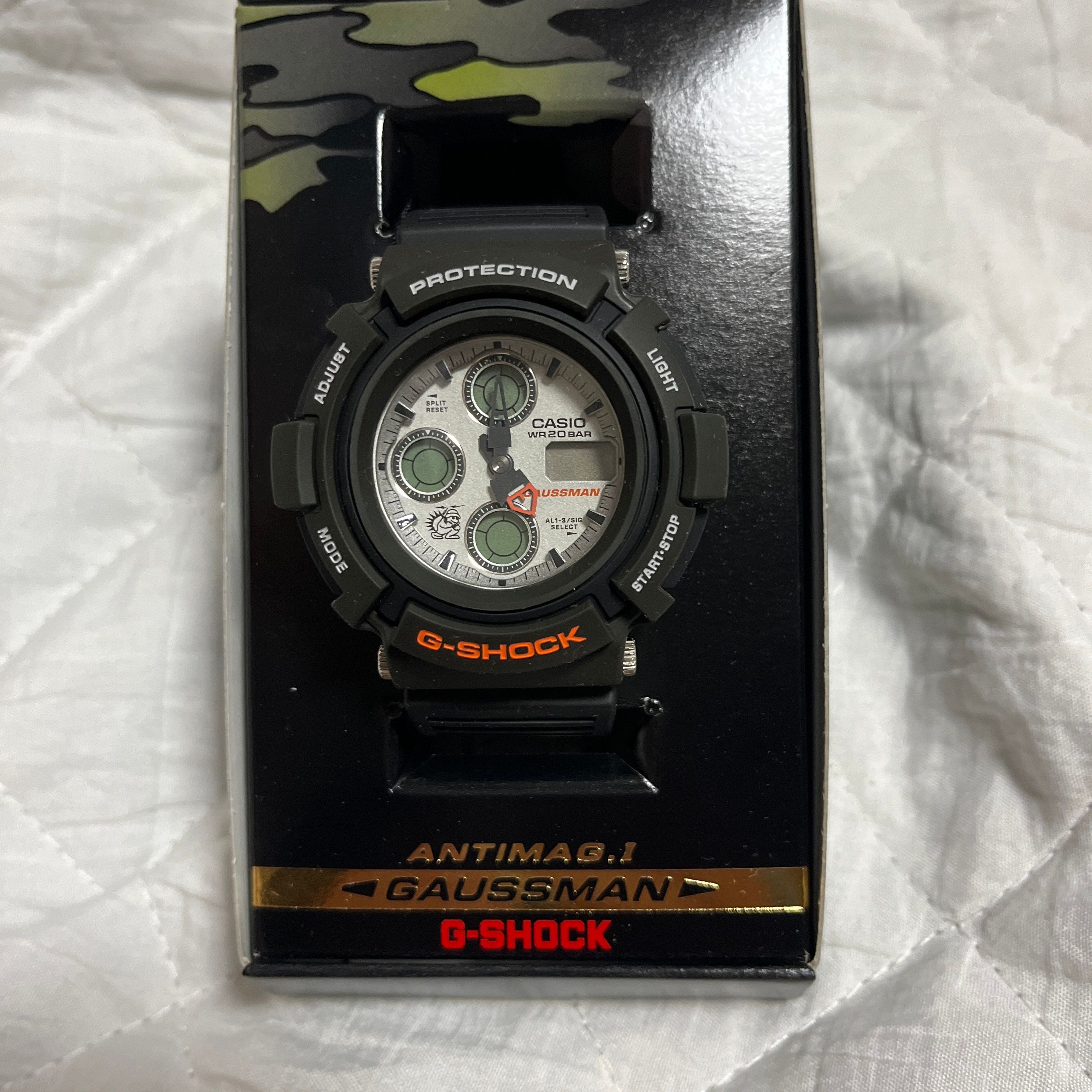 G-SHOCK メンインネイビー&カーキ/ガウスマン/AW-571NK-3AJR