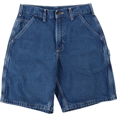古着 カーハート Carhartt デニムペインターショーツ ショートパンツ USA製 メンズw30相当/eaa637117
