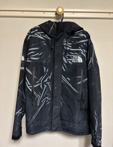 Supreme x The North Face Trompe Loeil Printed Taped Seam Shell Jacket "Black"