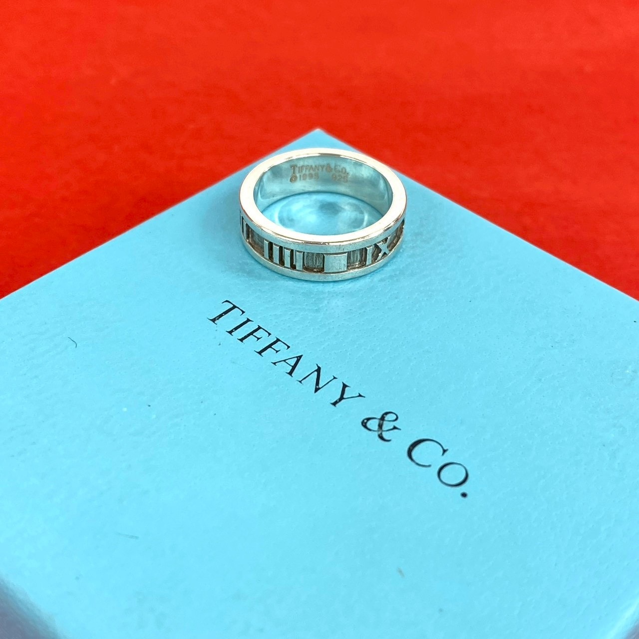 TIFFANY&Co. ティファニー アトラス リング シルバー925 リング・指輪 12.5号 シルバー
 43094