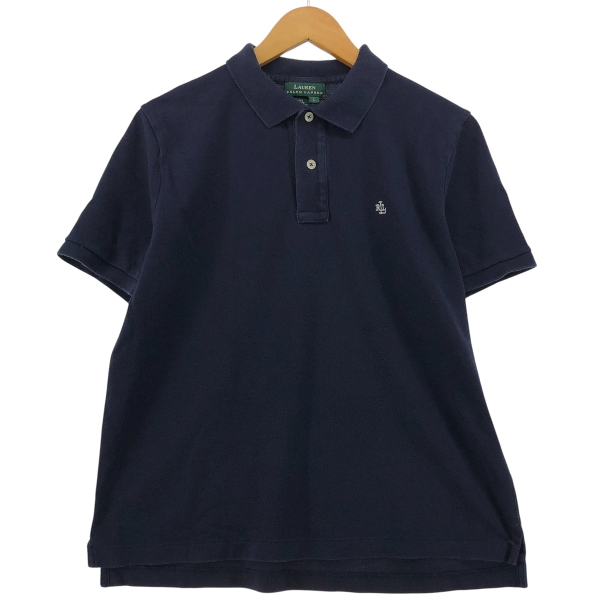 古着 ラルフローレン Ralph Lauren LAUREN ローレン 半袖 ポロシャツ レディースL相当/eaa554834