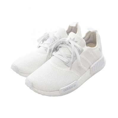 アディダス adidas NMD RNR スニーカー 靴 ファブリック メンズ ホワイト系 S79166 【中古】