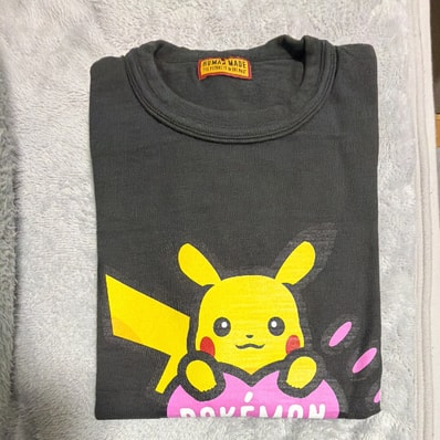 HUMAN MADE x Pokemon Made Graphic T-Shirt (Pikachu) Harajuku "Black"
