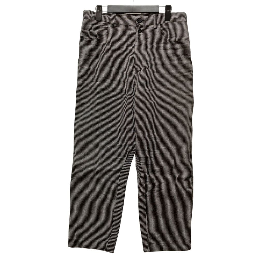 UNDERCOVER アンダーカバー 品番 UC1E4501-2 シルク・和紙 薄手 クロップド パンツ ブラック サイズ 3 50846