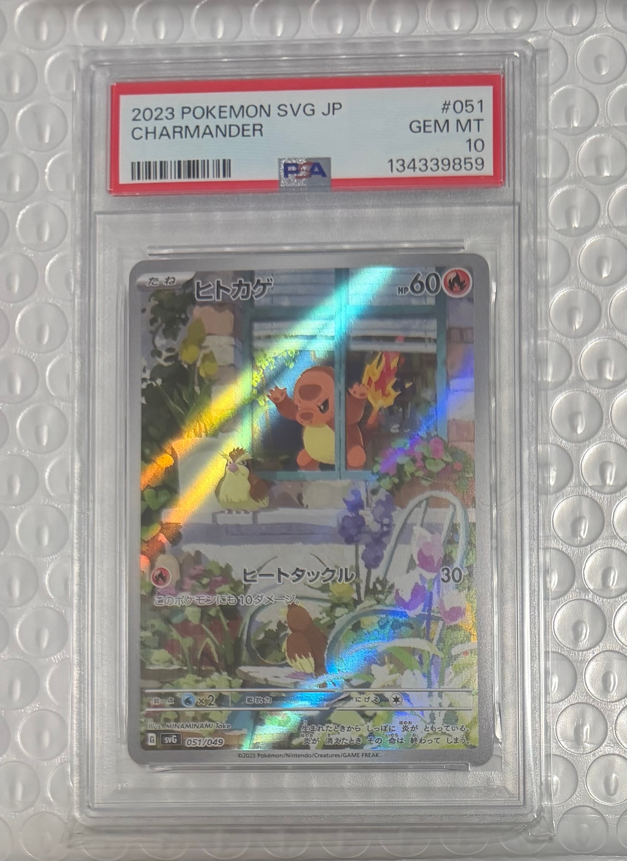 ヒトカゲ :フルイラスト [SVG 051/049](スペシャルデッキセットex「フシギバナ・リザードン・カメックス」)