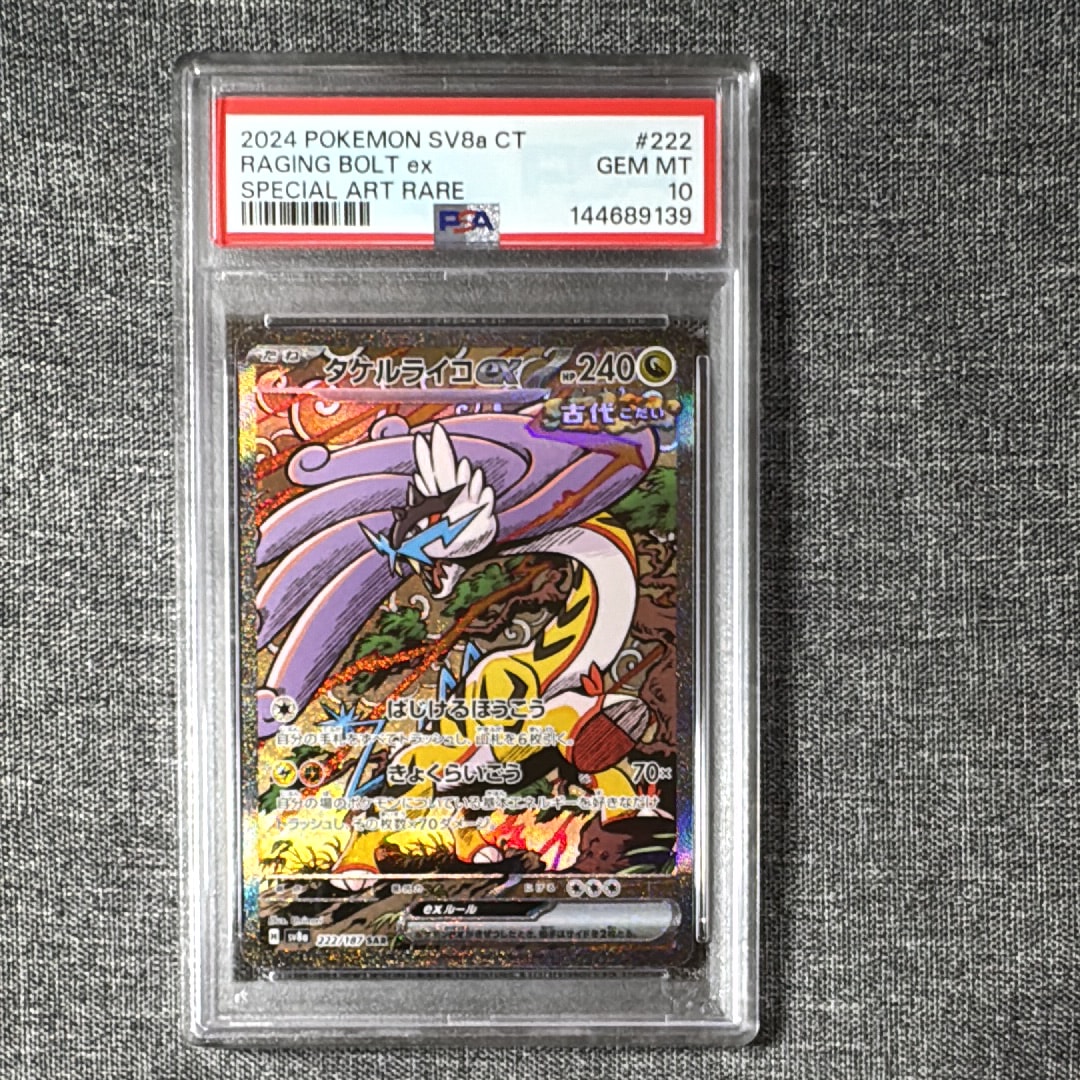 タケルライコex SAR [SV8a 222/187](ハイクラスパック「テラスタル