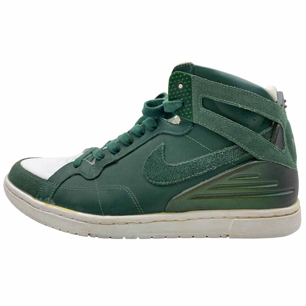 Supreme シュプリーム スニーカー 2010年製 428927-300 × NIKE ナイキ ZOOM AIR 94 HI TEAM GREEN TEAM GREEN WHITE ズーム エア ハイカットスニーカー グリーン系 29cm【中古】