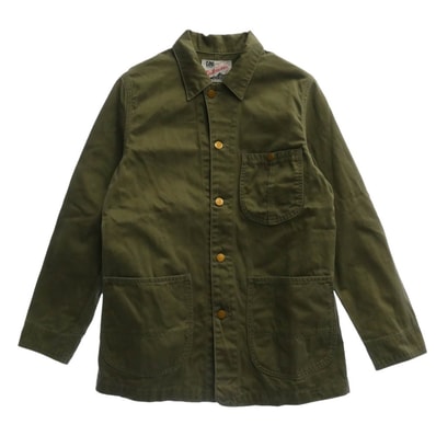 Lee リー ジャケット カバーオール コットン ジャケット カーキ系 M【中古】