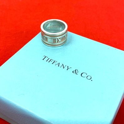 TIFFANY&Co. ティファニー ワイド アトラス リング シルバー925 リング・指輪 10号 シルバー
27911