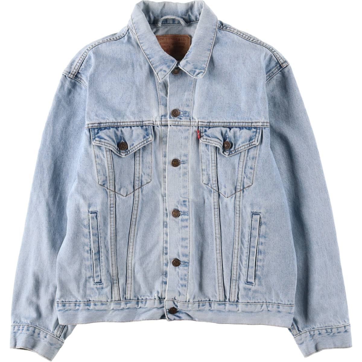 古着 90年代 リーバイス Levi's 70503-0210 デニムジャケット Gジャン メンズL相当 ヴィンテージ/eaa599864