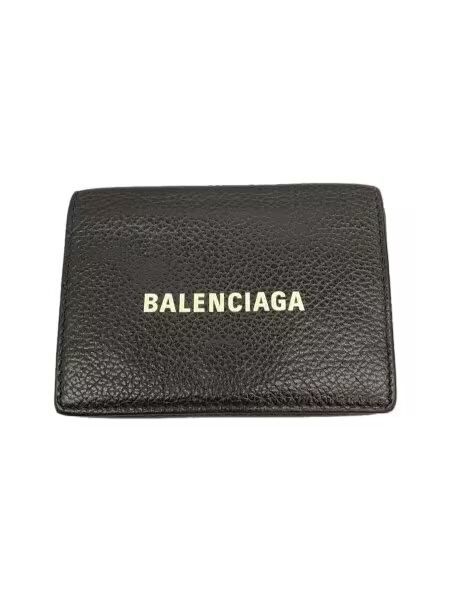  BALENCIAGA Cash Mini Wallet "Black"