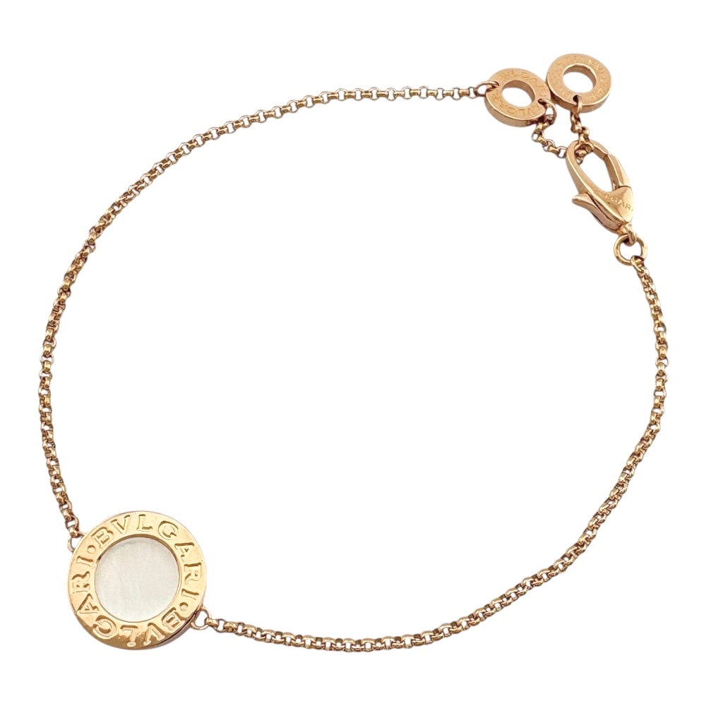 ブルガリ ブルガリブルガリ ブレスレット 18金 K18ピンクゴールド レディース BVLGARI 中古