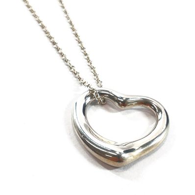 ティファニー ネックレス オープンハート エルサ ペレッティ シルバ
