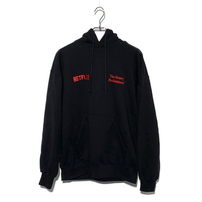 ENNOY Stylistshibutsu x Netflix 23AW Hoodie "Black/Netflix Red"