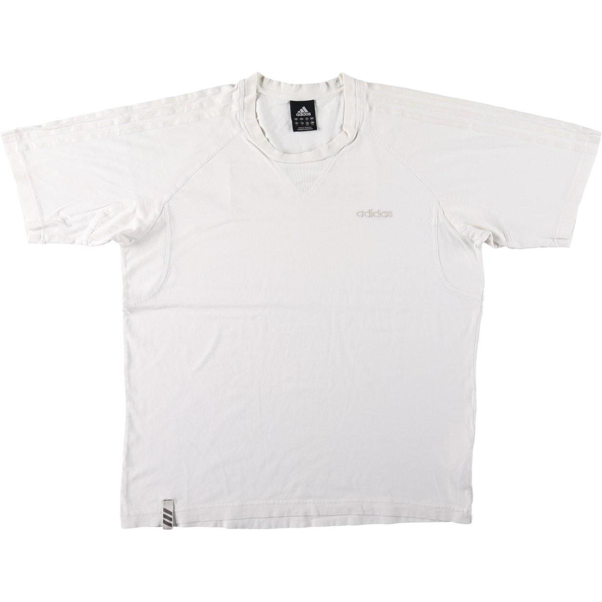古着 00年代 アディダス adidas ロゴTシャツ メンズL相当/eaa664411