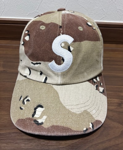 Supreme Pigment S Logo 6-Panel "Chocolate Chip Camo"