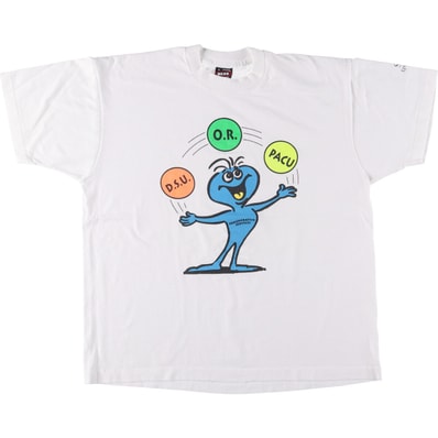 古着 90年代 フルーツオブザルーム FRUIT OF THE LOOM BEST プリントTシャツ USA製 メンズXL相当 ヴィンテージ/eaa571599